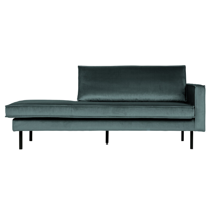BePureHome-collectie Rodeo Daybed Right Velvet Teal