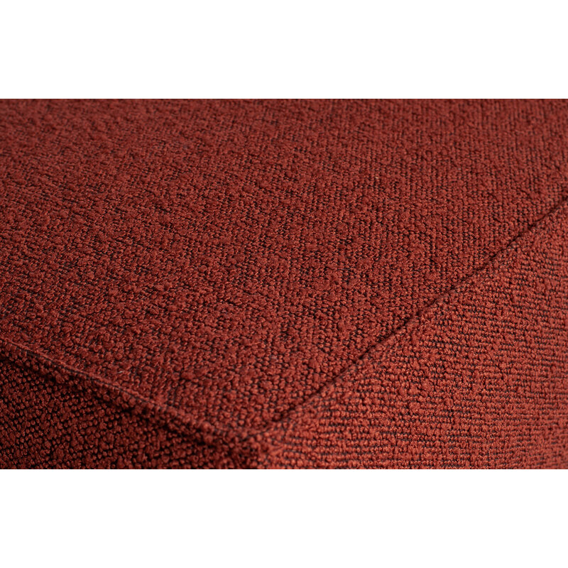 WOOOD-collectie Statement Xl 4-zits Bank 372 Cm BouclÉ Chestnut