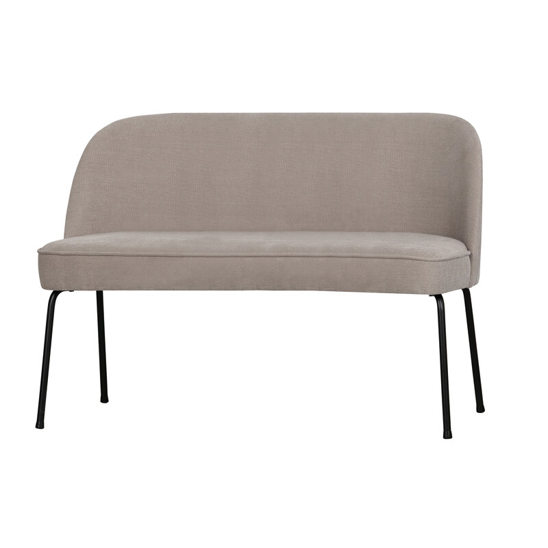 WOOOD-collectie Vogue Dining Bench Woven Fabric Sand