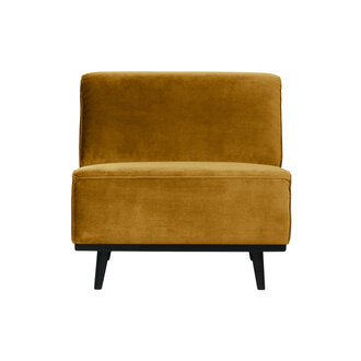 WOOOD Statement 1-seater Element Velvet Honey Yellow