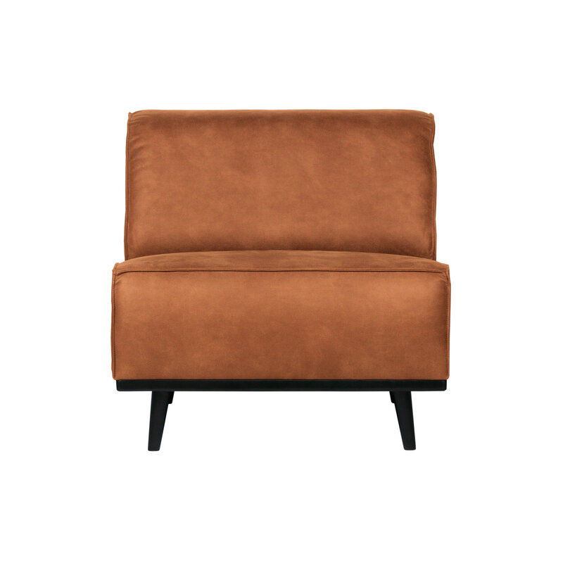 WOOOD-collectie Statement 1-seater Element Cognac