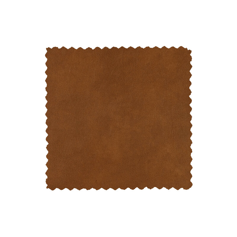 WOOOD-collectie Statement Hoekbank Rechts Lederlook Cognac