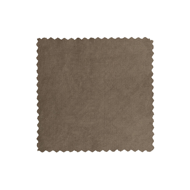 WOOOD-collectie Statement 1-zits Element Fluweel Taupe