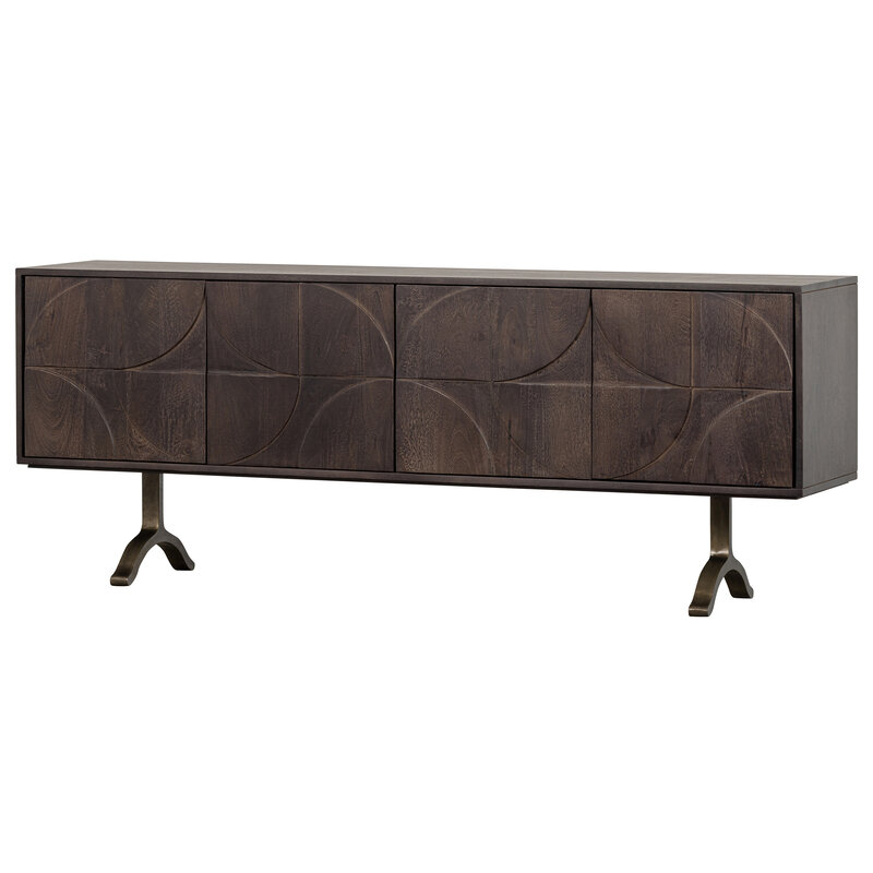 BePureHome-collectie Draw Dressoir Mango Hout Walnoot