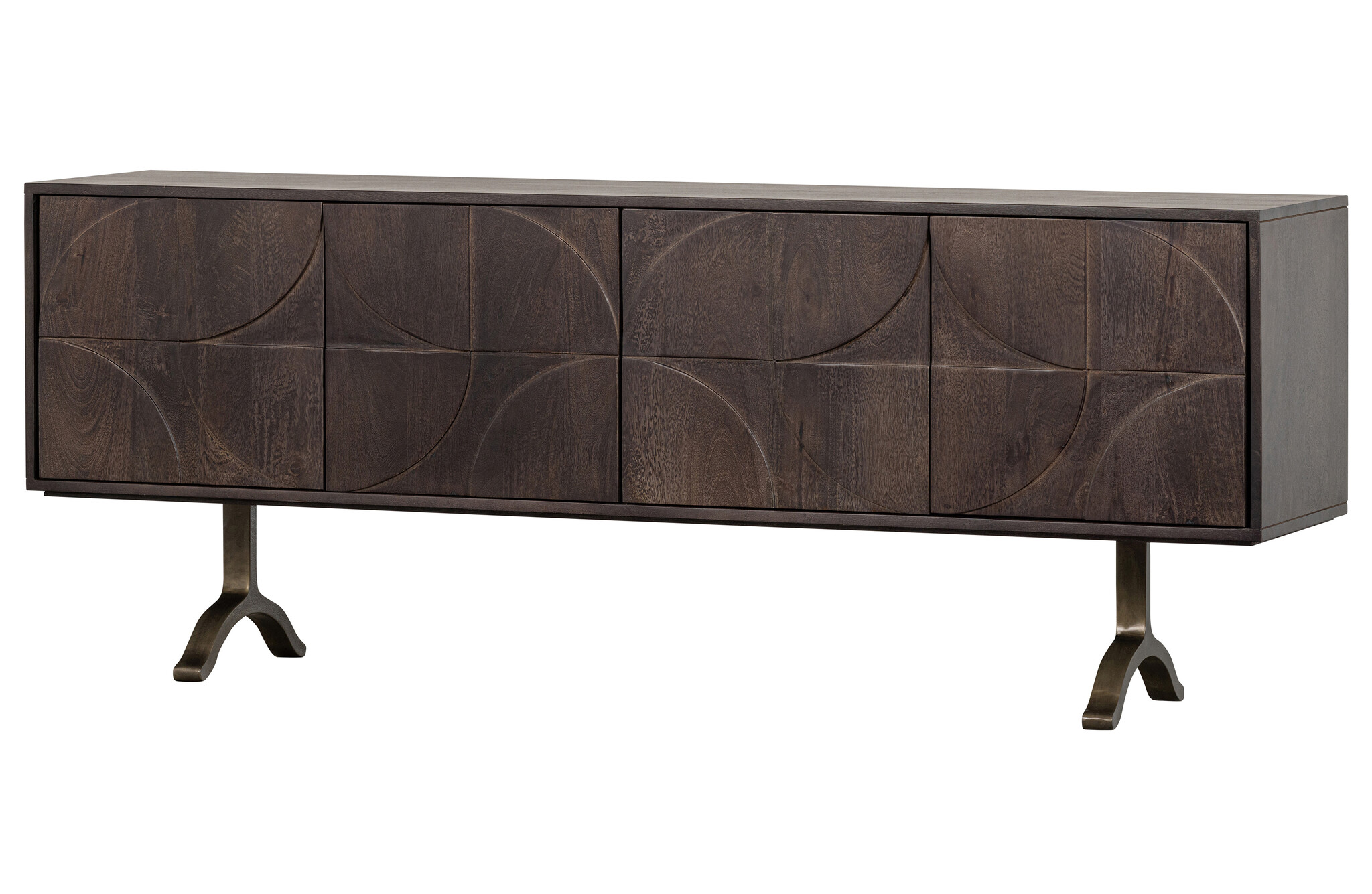 BePureHome-collectie Draw Dressoir Mango Hout Walnoot