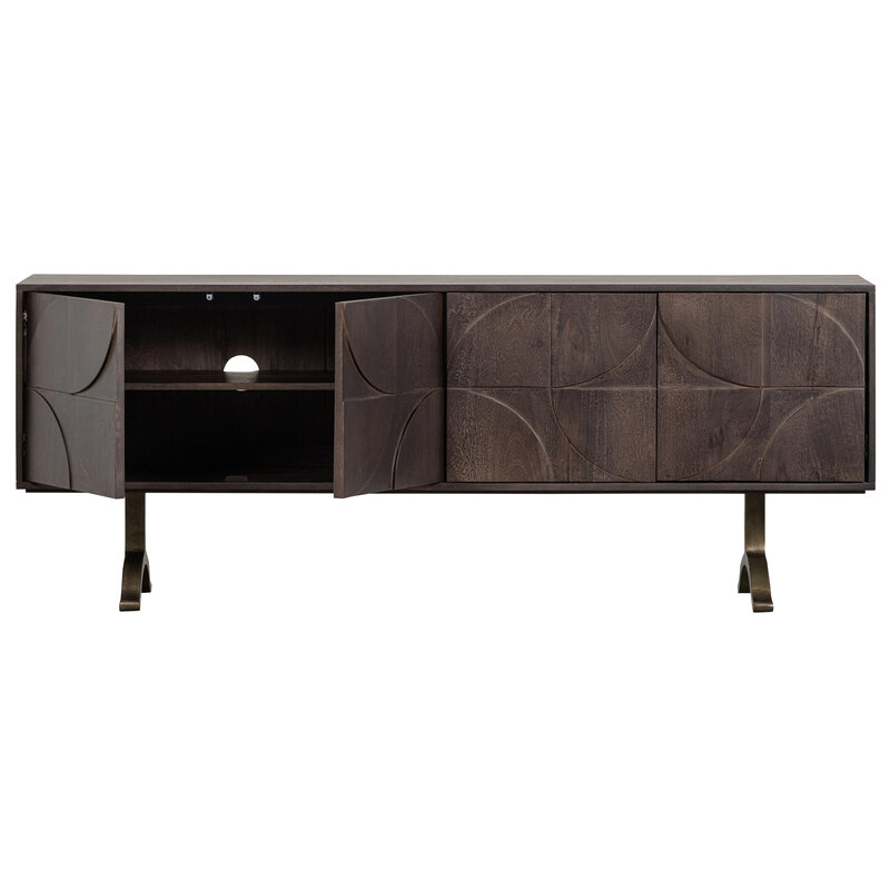 BePureHome-collectie Draw Dressoir Mango Hout Walnoot