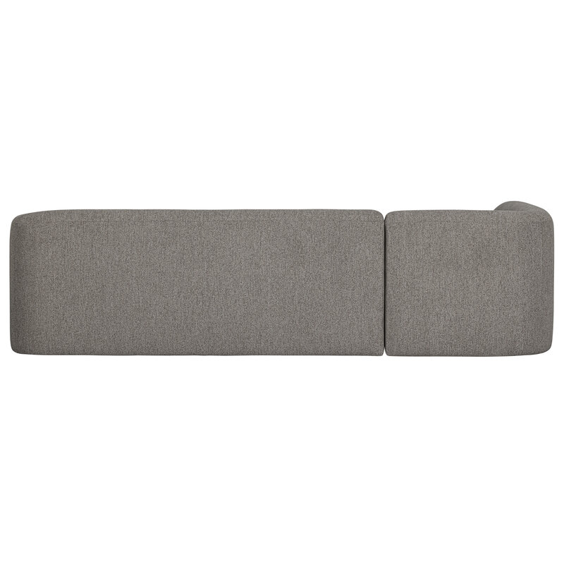 WOOOD-collectie Sloping Hoekbank Links Grijs Melange