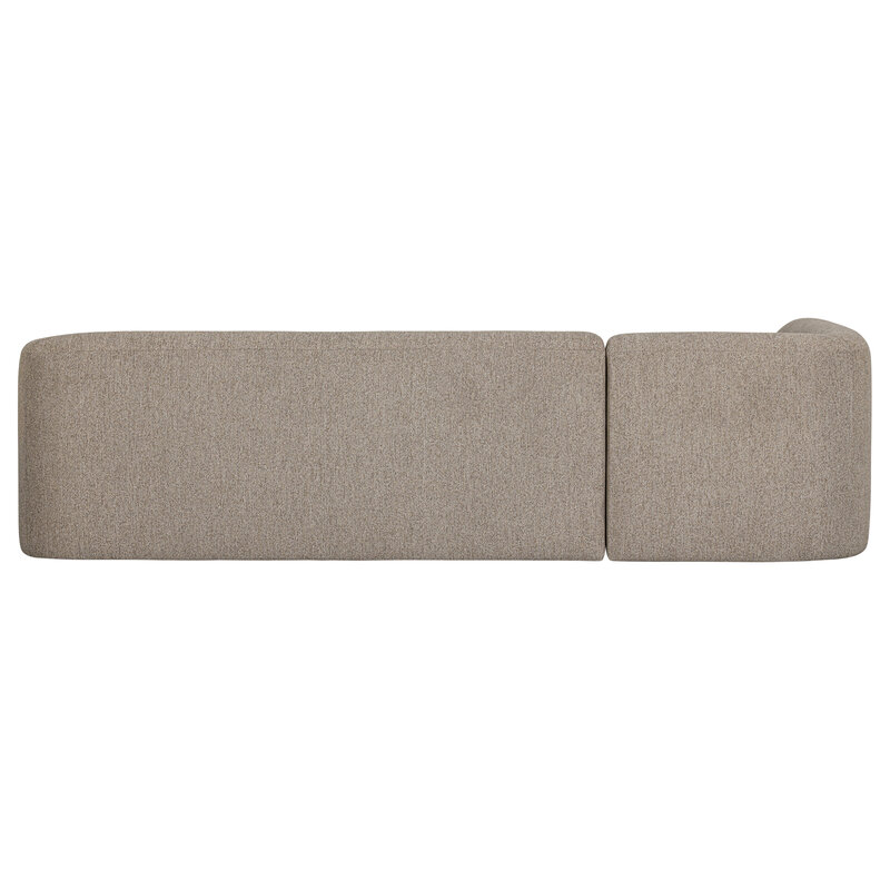 WOOOD-collectie Sloping Hoekbank Links Naturel Melange