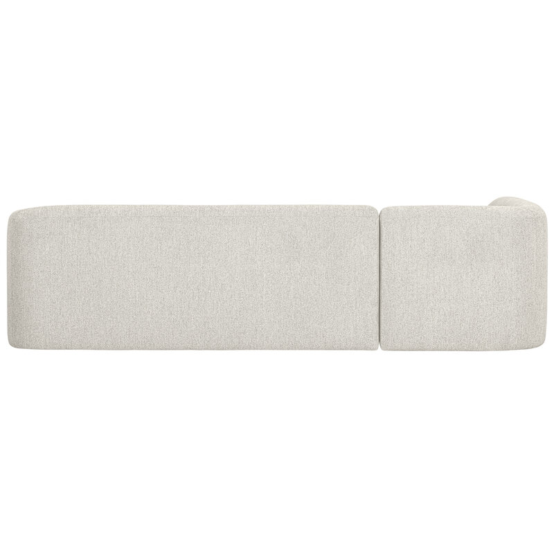 WOOOD-collectie Sloping Hoekbank Links Pearl Melange