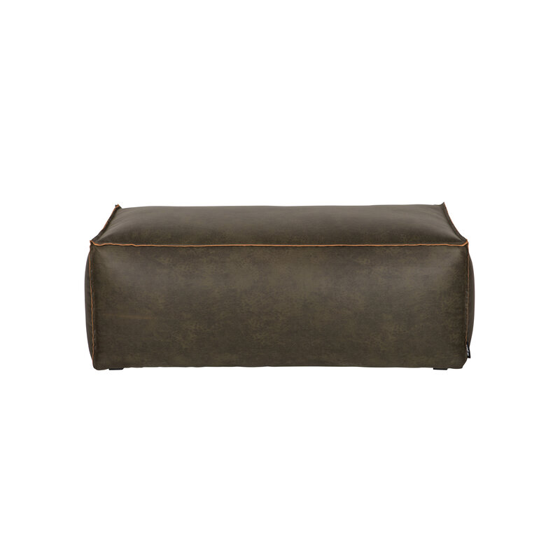 BePureHome-collectie Rodeo Poef 43x120x60 Army