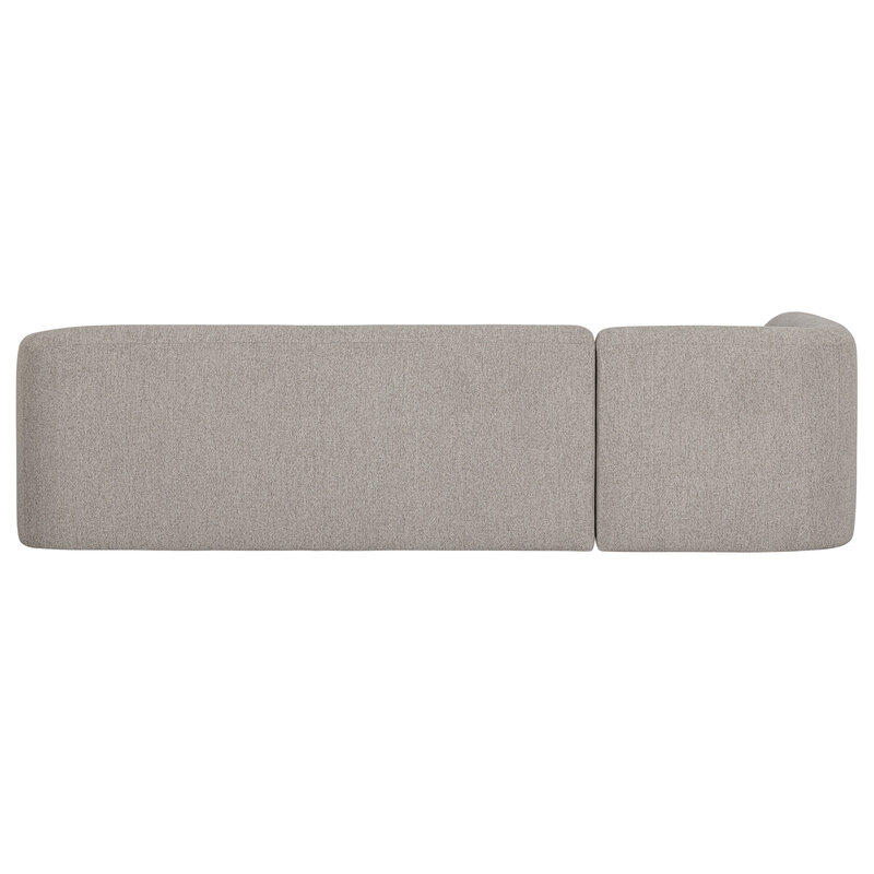 WOOOD-collectie Sloping Corner Sofa Left Off White Melange