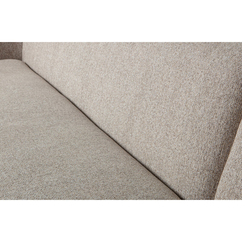 WOOOD-collectie Sloping Hoekbank Rechts Naturel Melange