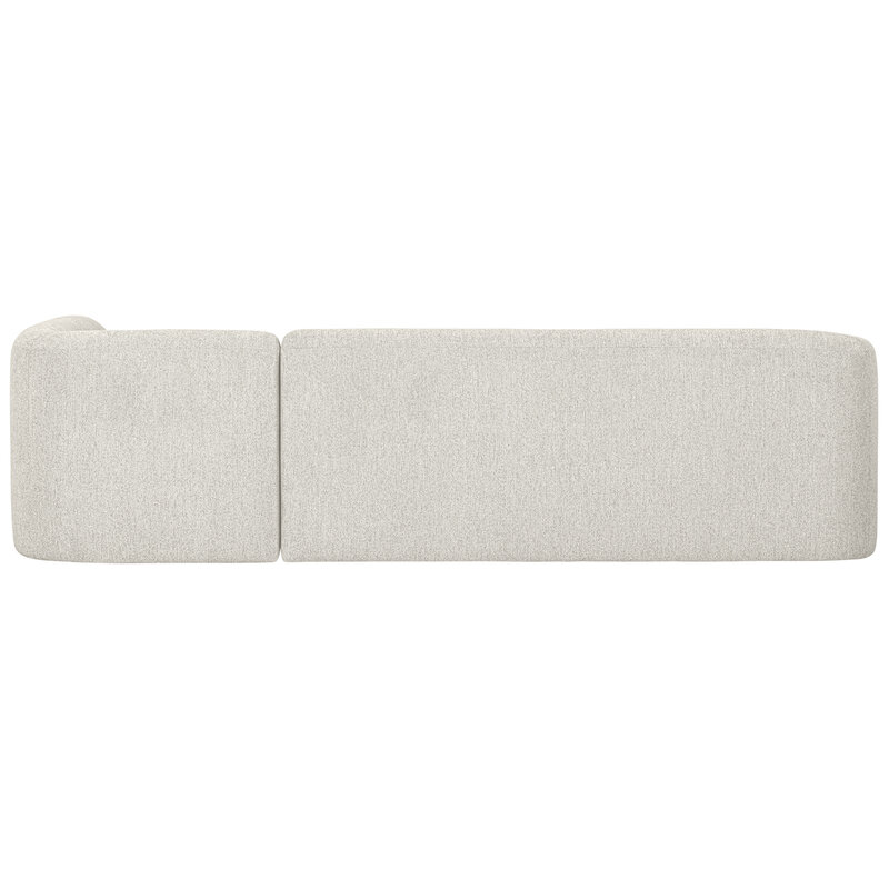 WOOOD-collectie Sloping Hoekbank Rechts Pearl Melange