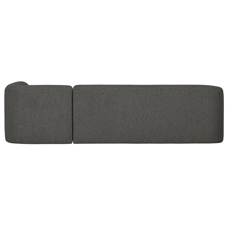 WOOOD-collectie Sloping Corner Sofa Right Grey/black Melange