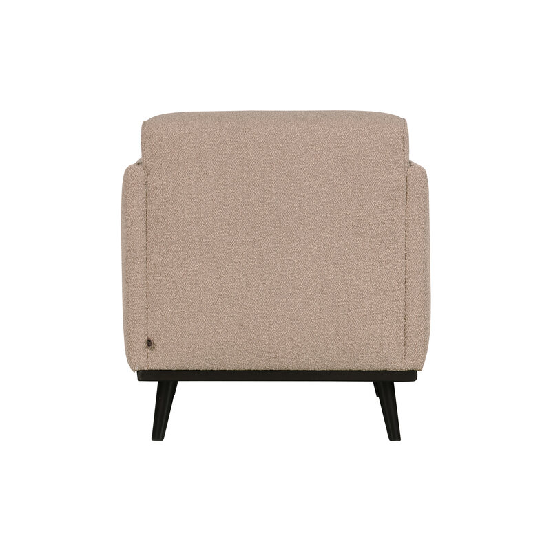 WOOOD-collectie Statement Fauteuil Met Arm BouclÉ Beige