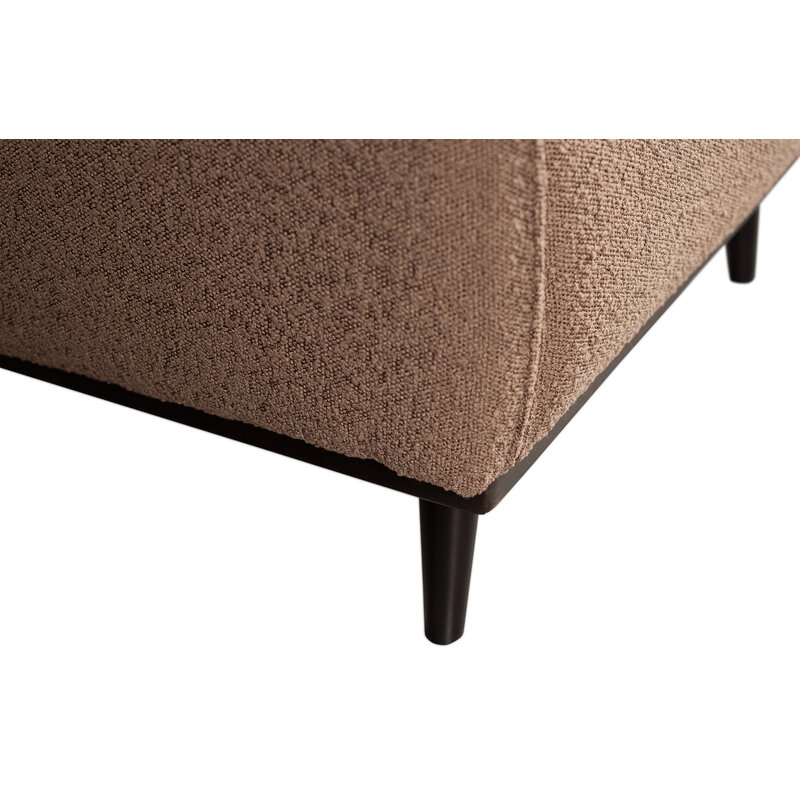 WOOOD-collectie Statement Fauteuil Met Arm BouclÉ Nougat