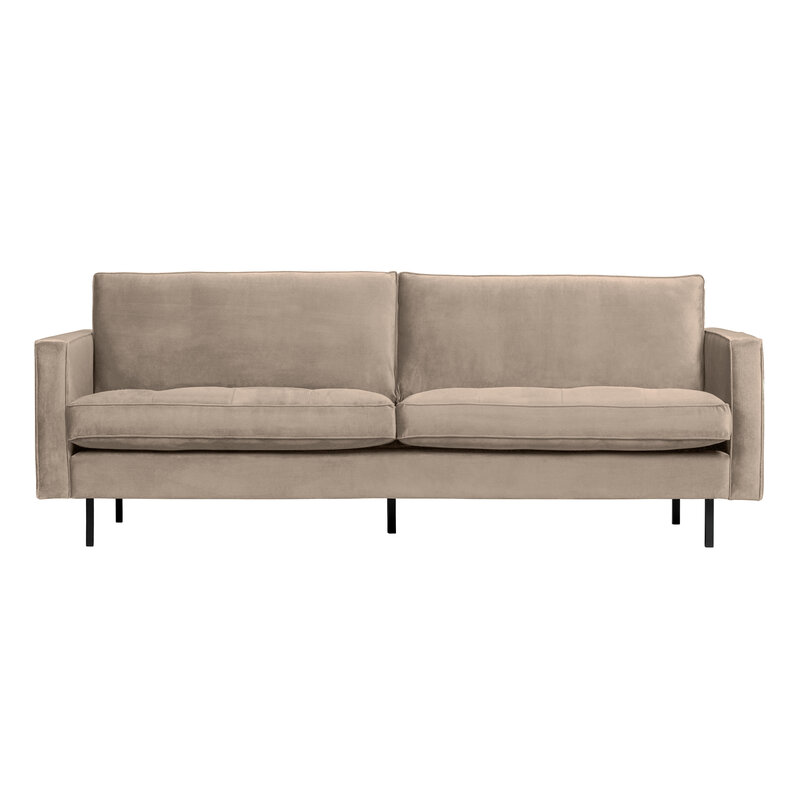 WOOOD-collectie Rodeo Classic Sofa 2,5-seater Velvet Khaki