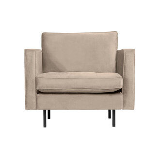 WOOOD Rodeo Classic Fauteuil Velvet Khaki