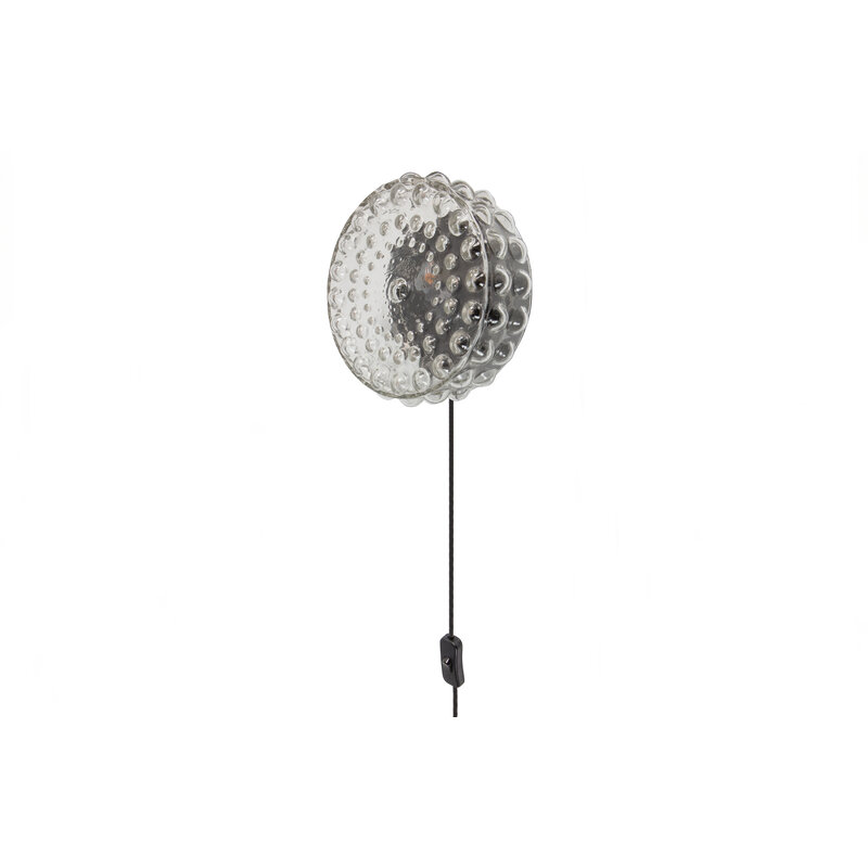 BePureHome-collectie Lumps Round Wall Lamp Glass