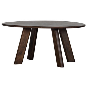 BePureHome Roundly Dining Table/desk Mango Wood Walnut 160x110