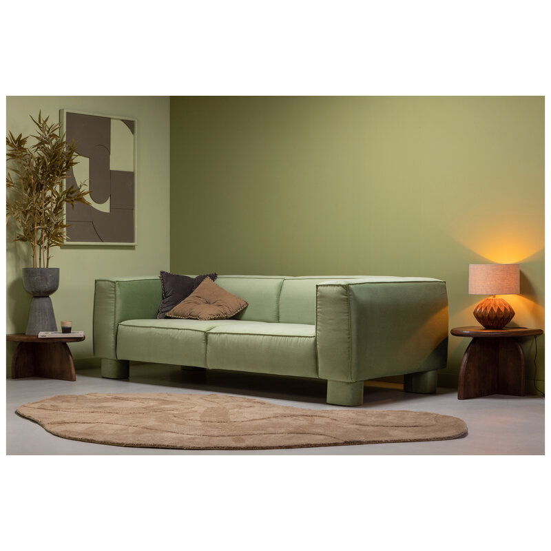 WOOOD-collectie Alya Vloerkleed Organisch Pale Brown 170x240cm