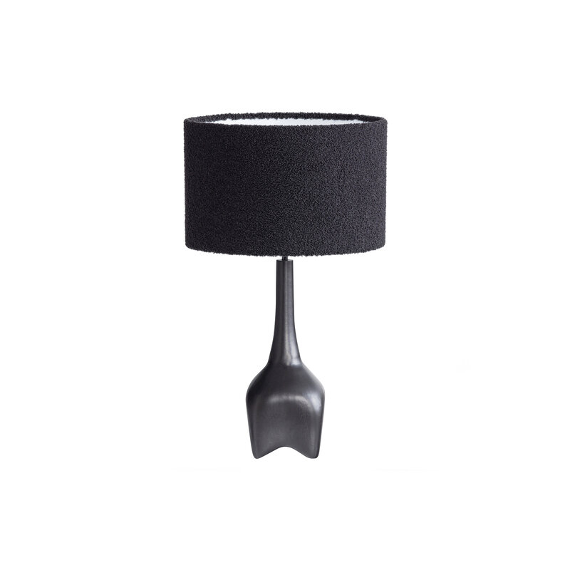 WOOOD Exclusive-collectie Foss Table Lamp Base Aluminium Antique Black / Brown