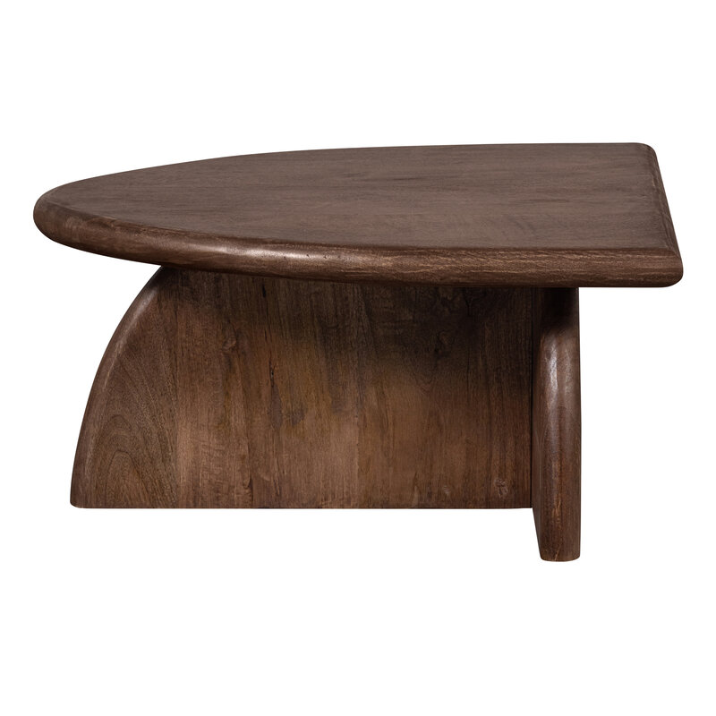 WOOOD-collectie Nalin Bijzettafel Mango Hout Walnoot 30x60x50cm