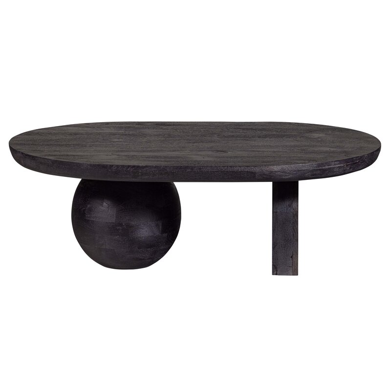 WOOOD-collectie Steppe Coffee Table Mango Wood Black