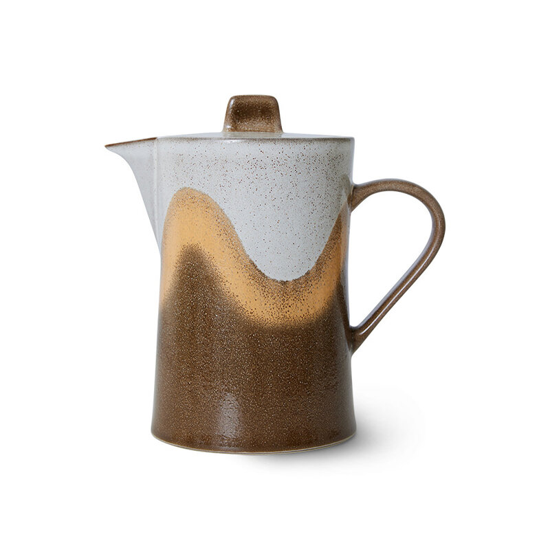 HKliving-collectie 70s ceramics: tea pot oasis