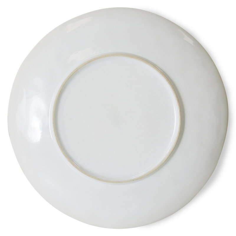 HKLIVING-collectie 70s ceramics: dinner plates supernova (set of 2)