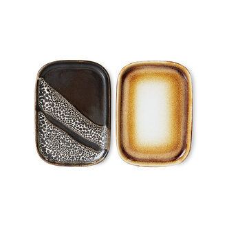 HKLIVING 70s ceramics: small trays mojave (set of 2) HKLIVING 70s ceramics: small trays mojave (set of 2)