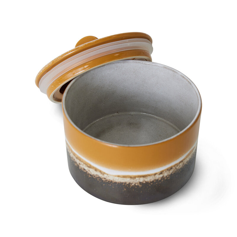 HKliving-collectie 70s ceramics: cookie jar, fire