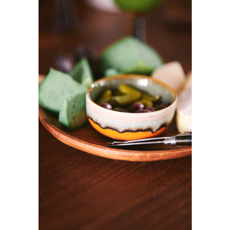 HKLIVING-collectie 70s ceramics: dessert bowls, reef (set of 4)