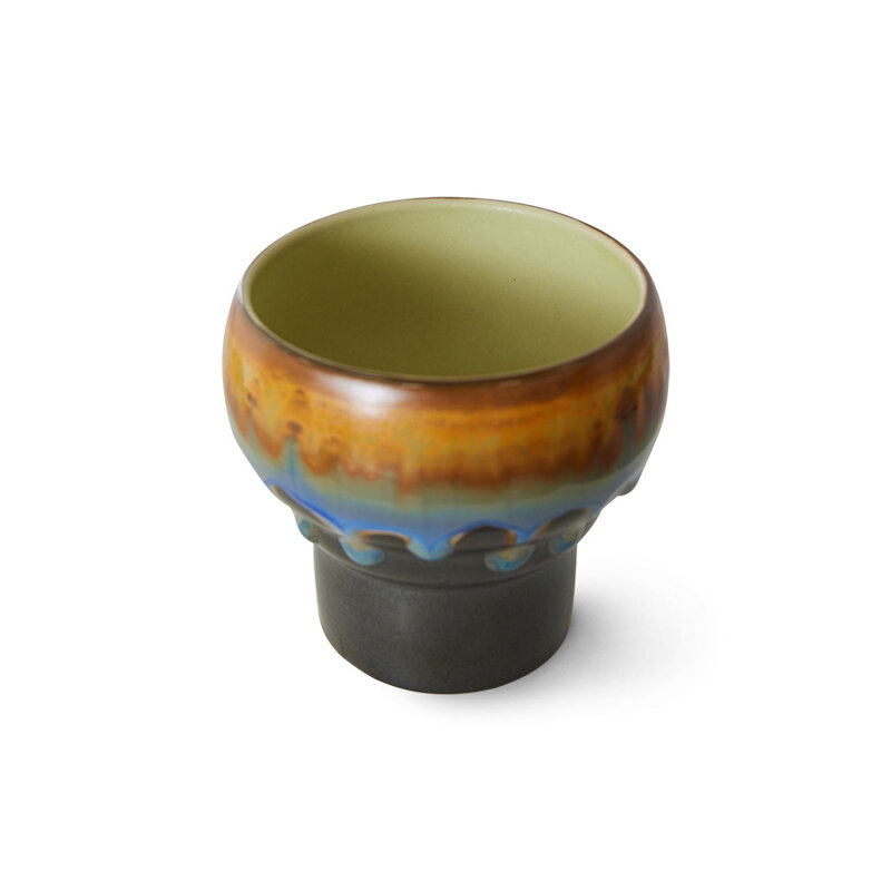 HKLIVING-collectie 70s servies: lungo mokken merge (set of 2)
