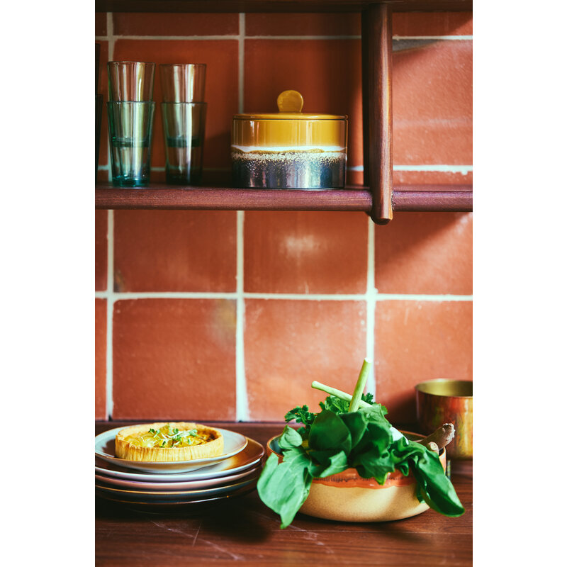 HKliving-collectie 70s ceramics: salad bowl, shore