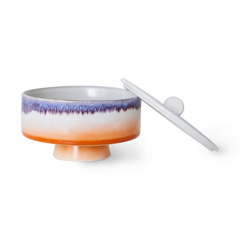 HKLIVING-collectie 70s servies: bonbon schaal mauve