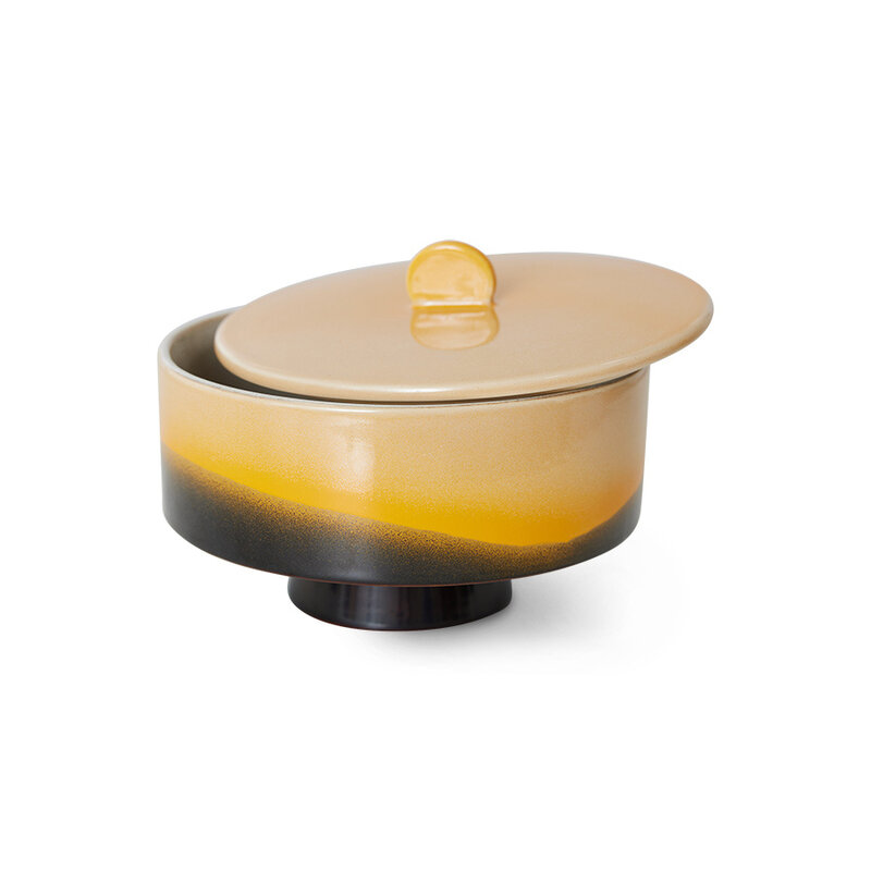 HKLIVING-collectie 70s ceramics: bonbon bowl, sunshine