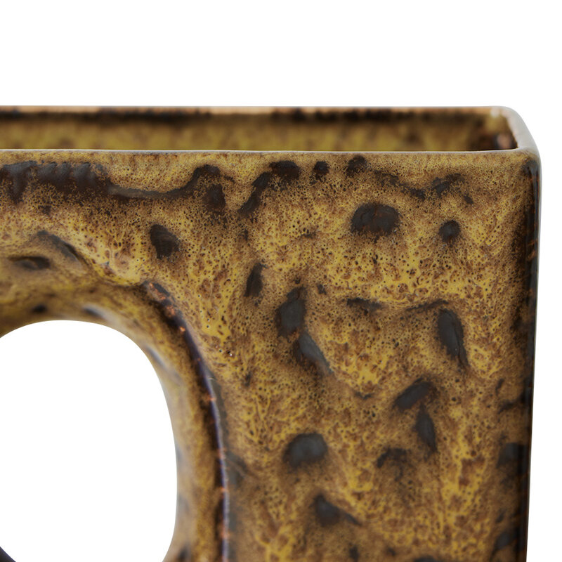 HKLIVING-collectie Retro vase S olive