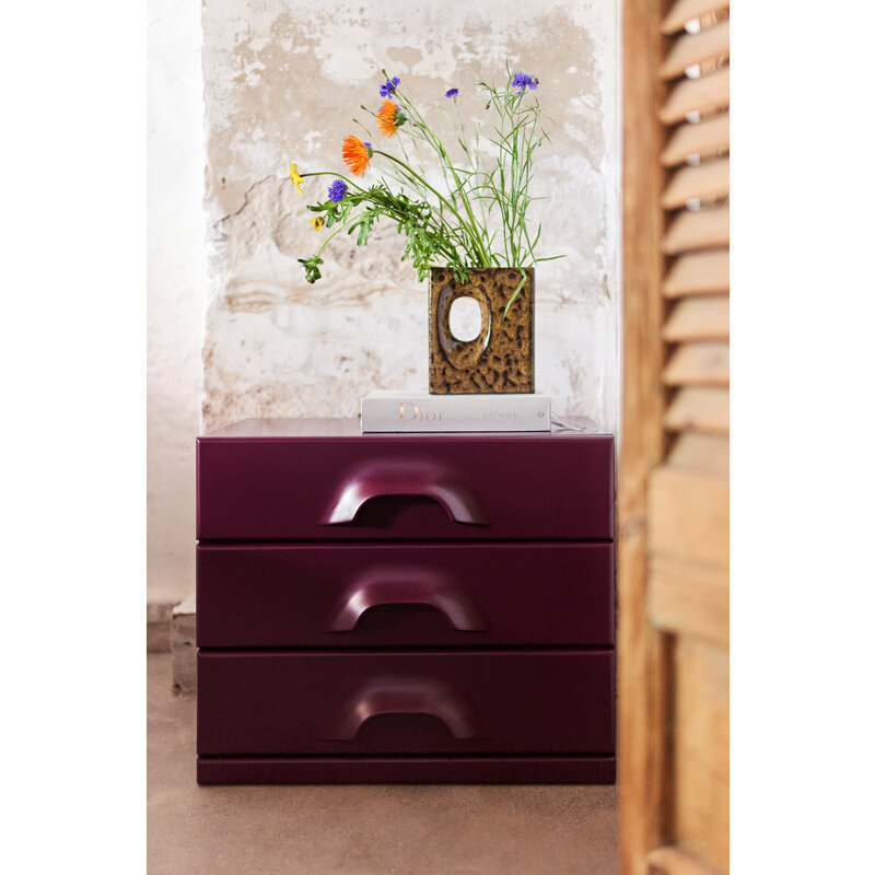 HKLIVING-collectie Retro vase S olive