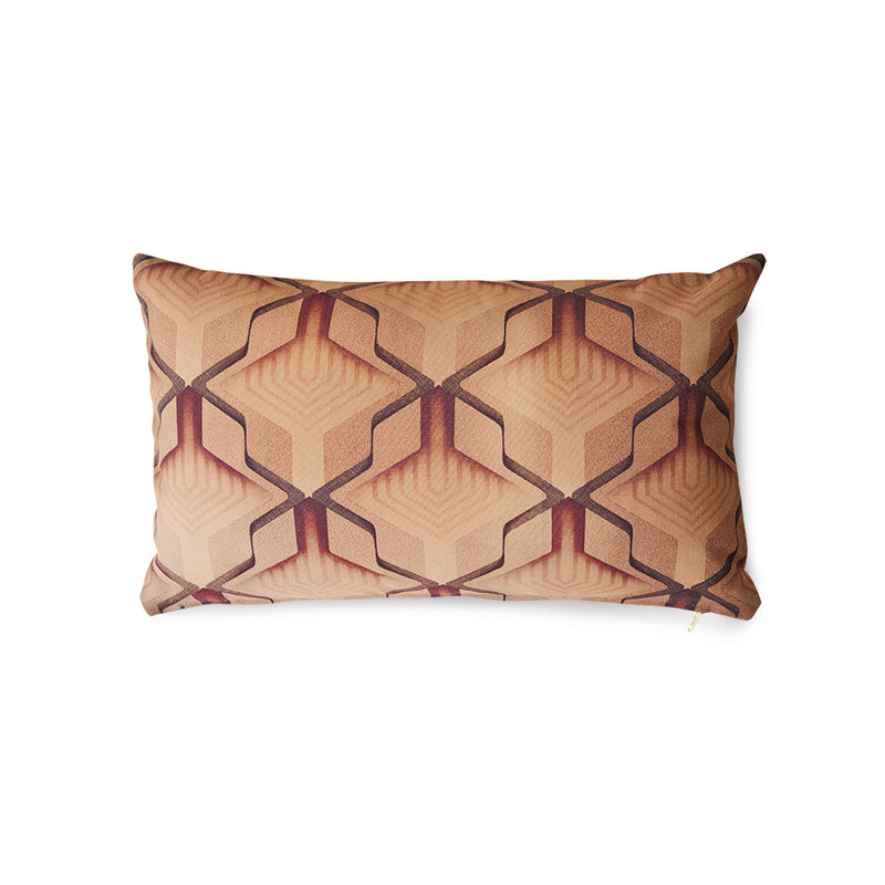 HKLIVING-collectie Bedrukt kussen Botanic (60x35cm)