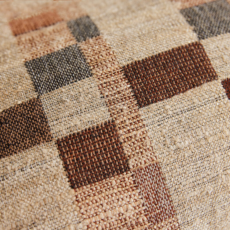 HKLIVING-collectie Zijden kussen LRural (40x25cm)