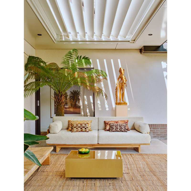 HKLIVING-collectie Zijden kussen LRural (40x25cm)