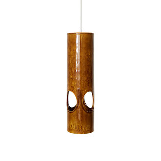 HKliving Ceramic pendant lamp Rosewood