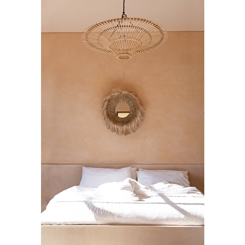 Bazar Bizar The Abaca Solomon Mirror - Natural