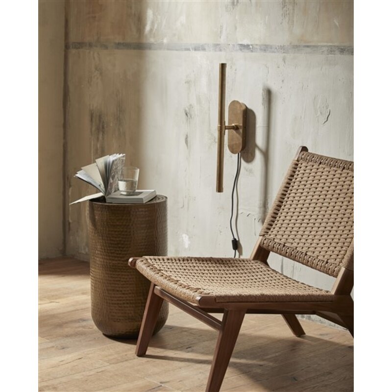 Nordal-collectie SEWA side table iron brass finish