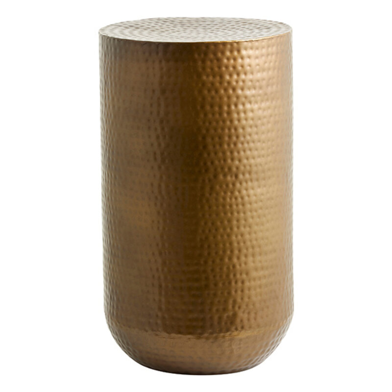 Nordal-collectie SEWA bijzettafel ijzer messing finish