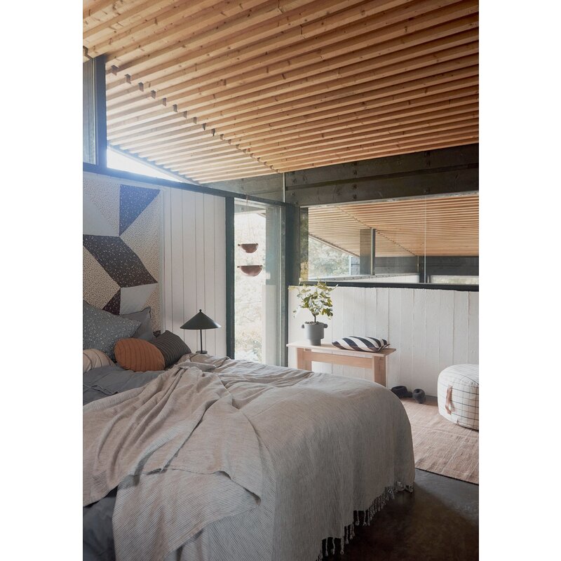 OYOY LIVING Plaid Gobi Stripe