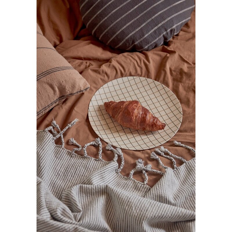OYOY LIVING Plaid Gobi Stripe