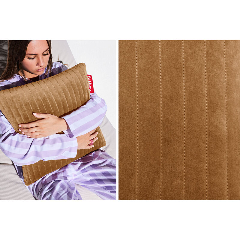 Fatboy-collectie Hotspot warmtekussen  Quadro Line Velvet Almond