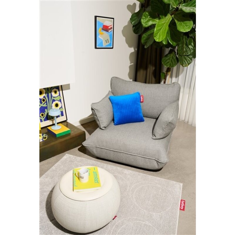 Fatboy-collectie Hotspot warmtekussen  Quadro Line Velvet Flash Blue